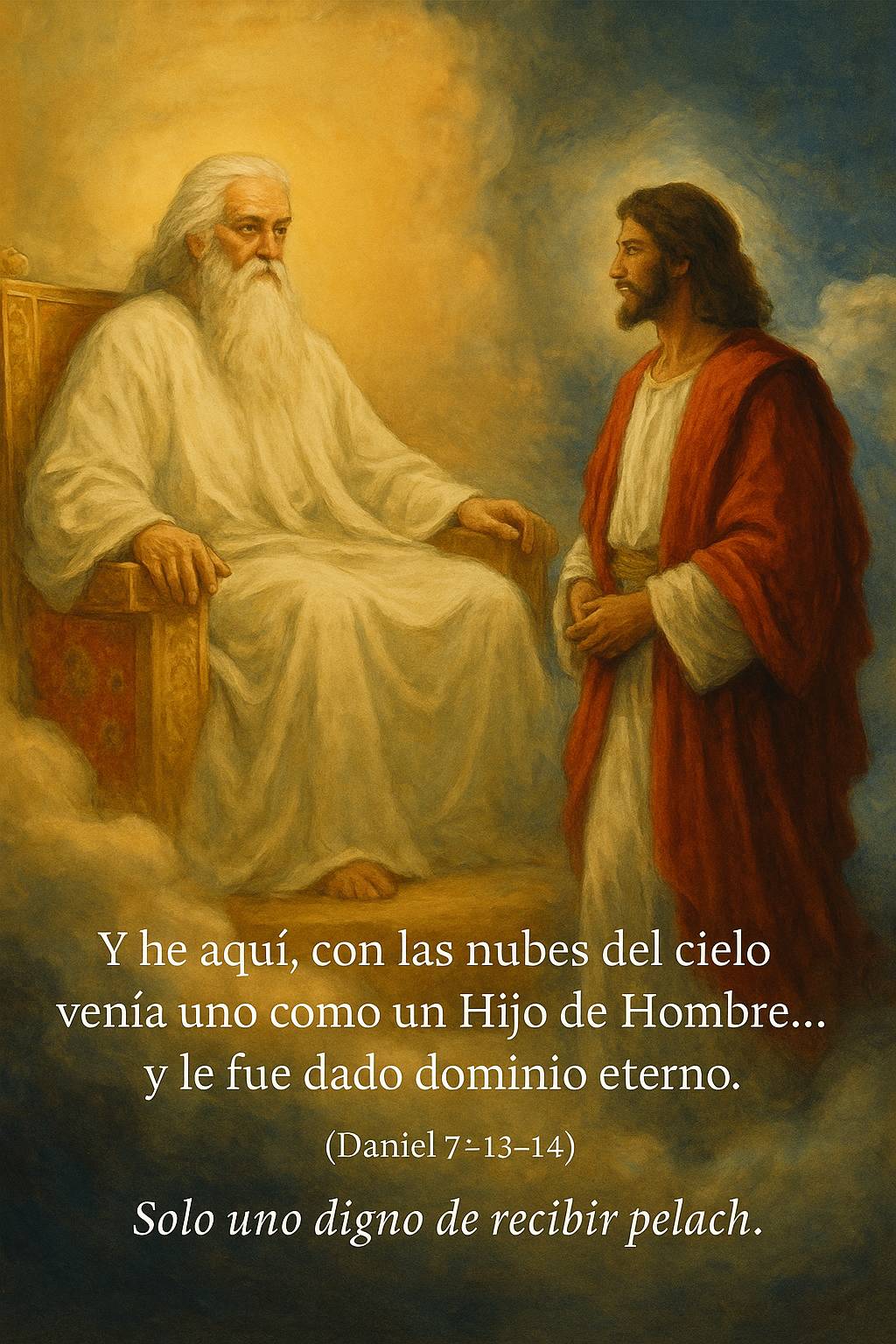 Anciano de Dias y el Hijo del Hombre